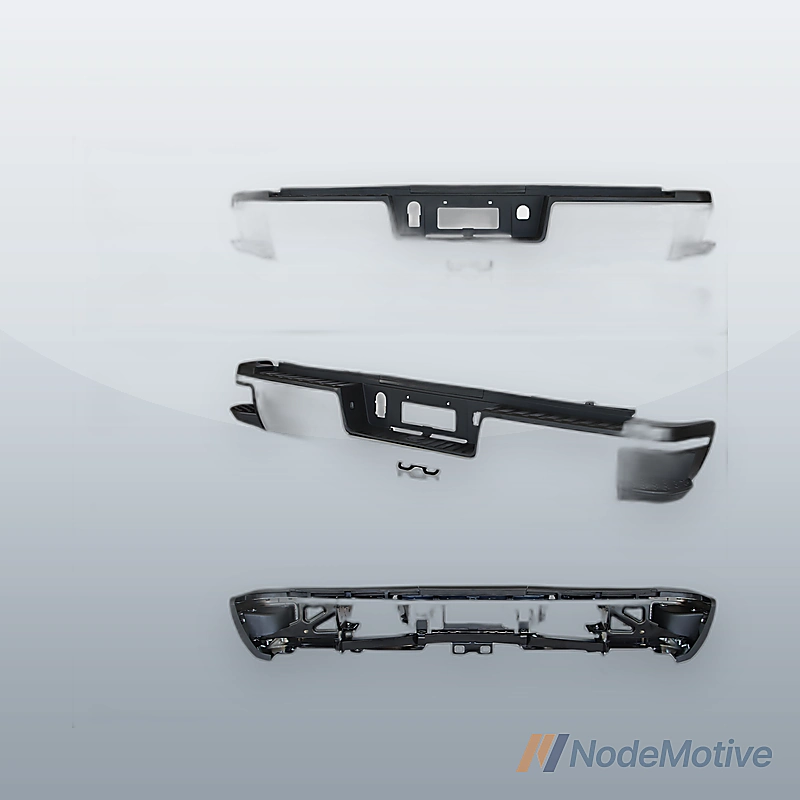 Chrome Rear Bumper Assembly for 2015-2019 Silverado Sierra 2500 3500 w/ Park