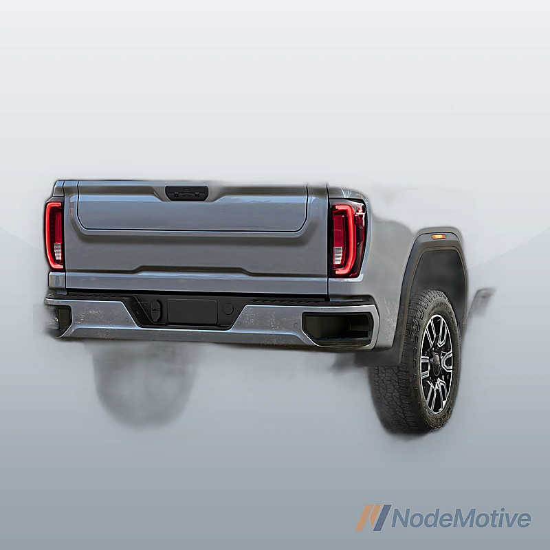 Chrome Rear Bumper Assembly for 2015-2019 Silverado Sierra 2500 3500 w/ Park