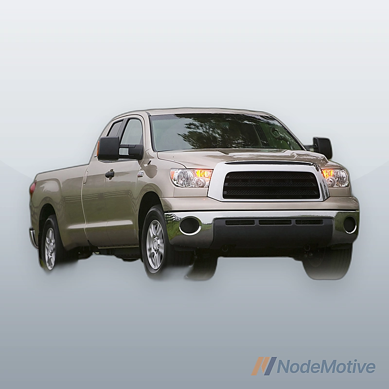 Chrome - Steel Front Bumper Cover for 2007-2013 Toyota Tundra Truck w/o Park