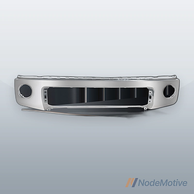 Chrome - Steel Front Bumper Cover for 2007-2013 Toyota Tundra Truck w/o Park