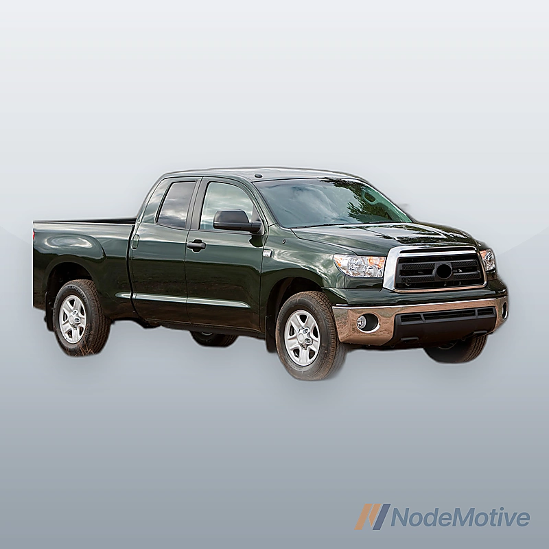 Chrome - Steel Front Bumper Cover for 2007-2013 Toyota Tundra Truck w/o Park