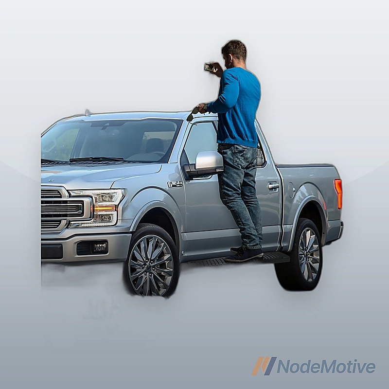 Side Step Running Boards for 15-22 Ford F-150 F-250 F-350 Super Duty Crew Cab
