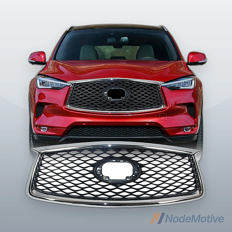 Front Grill for 2019-2021 INFINITI QX50 Chrome Frame
