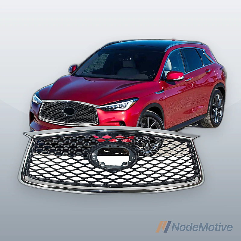 Front Grill for 2019-2021 INFINITI QX50 Chrome Frame