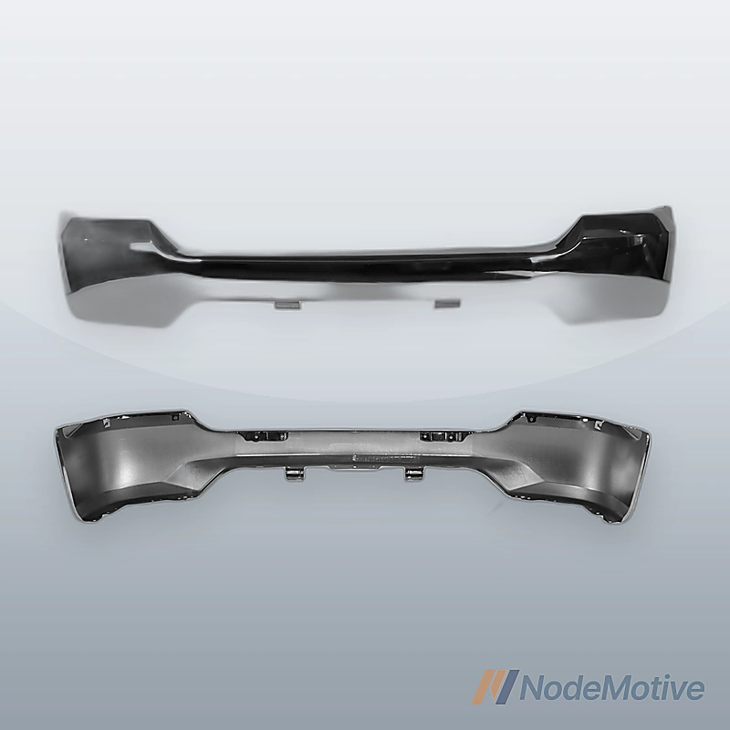 Front Bumper Face Bar for Silverado 1500 w/o Sensor Fog Light Holes 16-19 Chrome