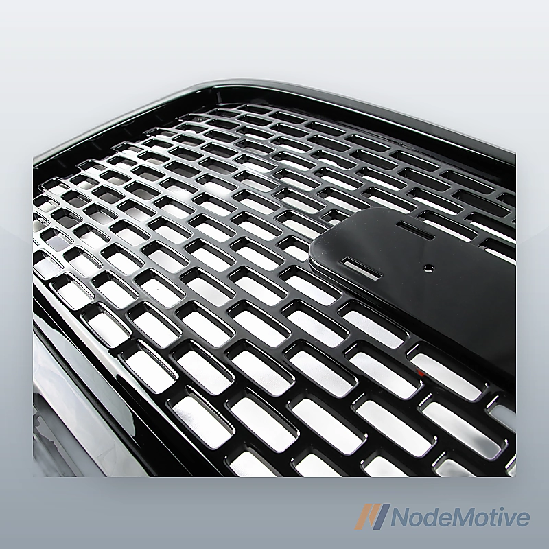 Car Front Grill for 2015-2018 GMC Yukon Yukon XL,Gloss Black Grille