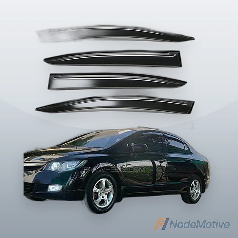 4pcs Side Window Wind Window Visors for 2012-2015 Honda Civic Sedan