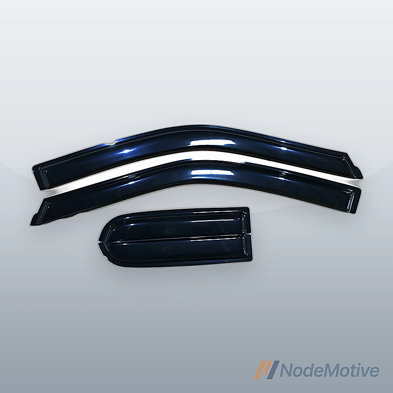 4pcs For 15-20 Ford F150 SuperCab/Ext Cab Sun Rain Guard Window Visor