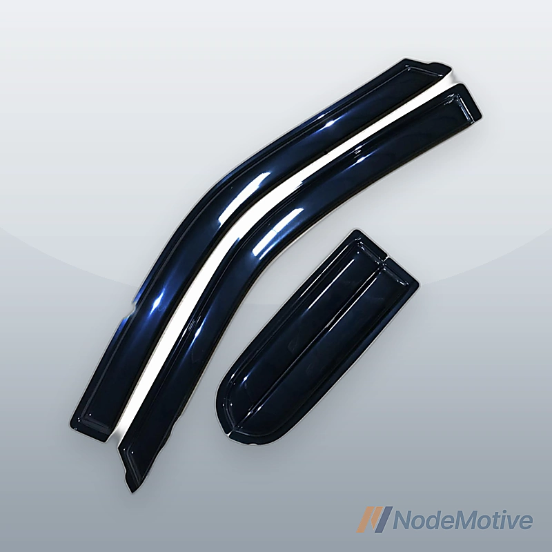 4pcs For 15-20 Ford F150 SuperCab/Ext Cab Sun Rain Guard Window Visor