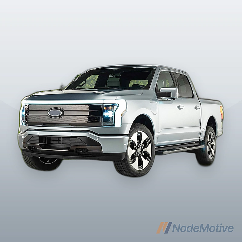 Chrome Front Bumper Face Bar For 21-23 Ford F150 W/Sensor Holes