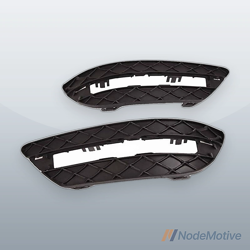 2X Daytime Running Light Insert Bezel Grille Front for Mercedes-Benz C250 W204