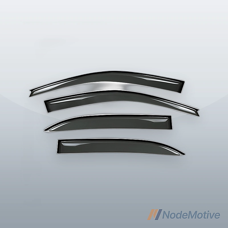 4pcs Out Channel Sun Rain Vent Shade Window Visors For 2003-2008 Toyota Corolla