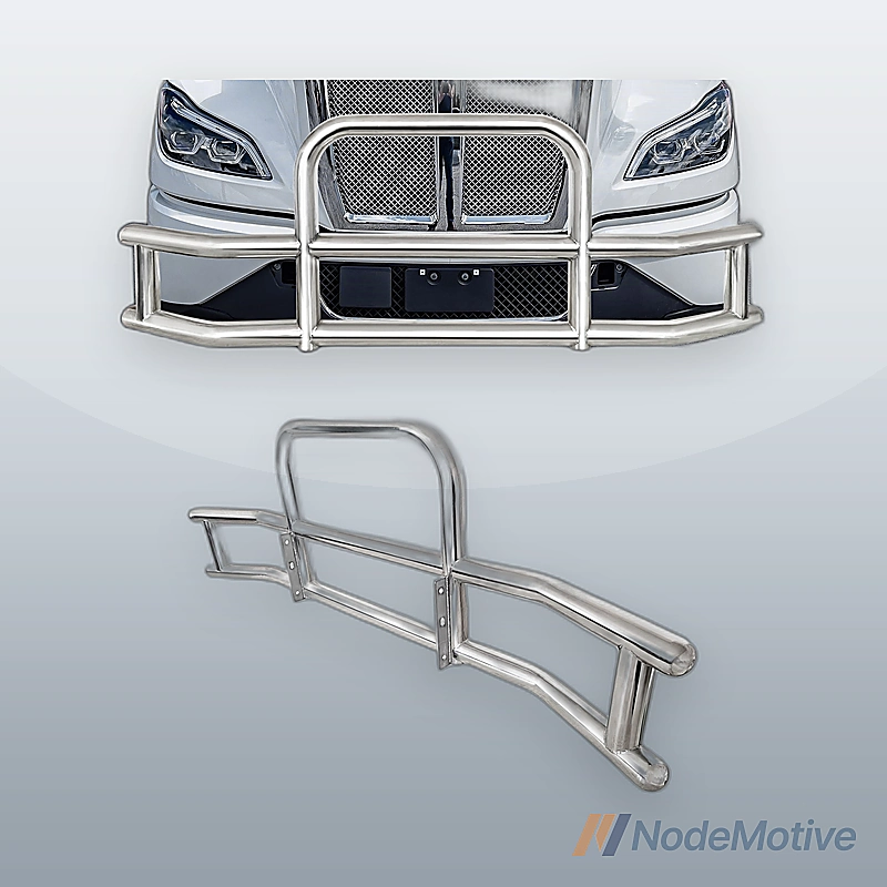 Front Bumper Deer Guard for Kenworth T660 T680 2022 with Bracket