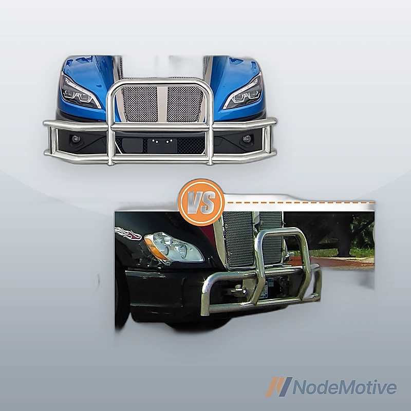Front Bumper Deer Guard for Kenworth T660 T680 2022 with Bracket