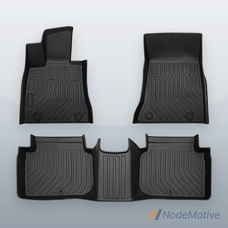 2021 Genesis G80 All Weather Floor Mats Liners FRONT & REAR