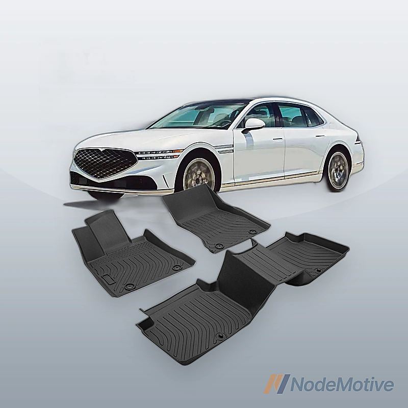 2021 Genesis G80 All Weather Floor Mats Liners FRONT & REAR