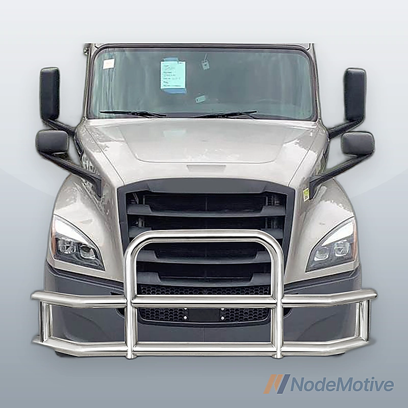 Front Bumper Deer Guard for Freightliner Cascadia 2018-2022 with Bracket