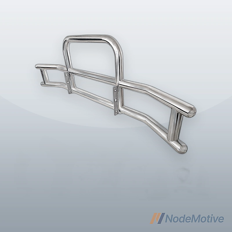 Front Bumper Deer Guard for Freightliner Cascadia 2018-2022 with Bracket