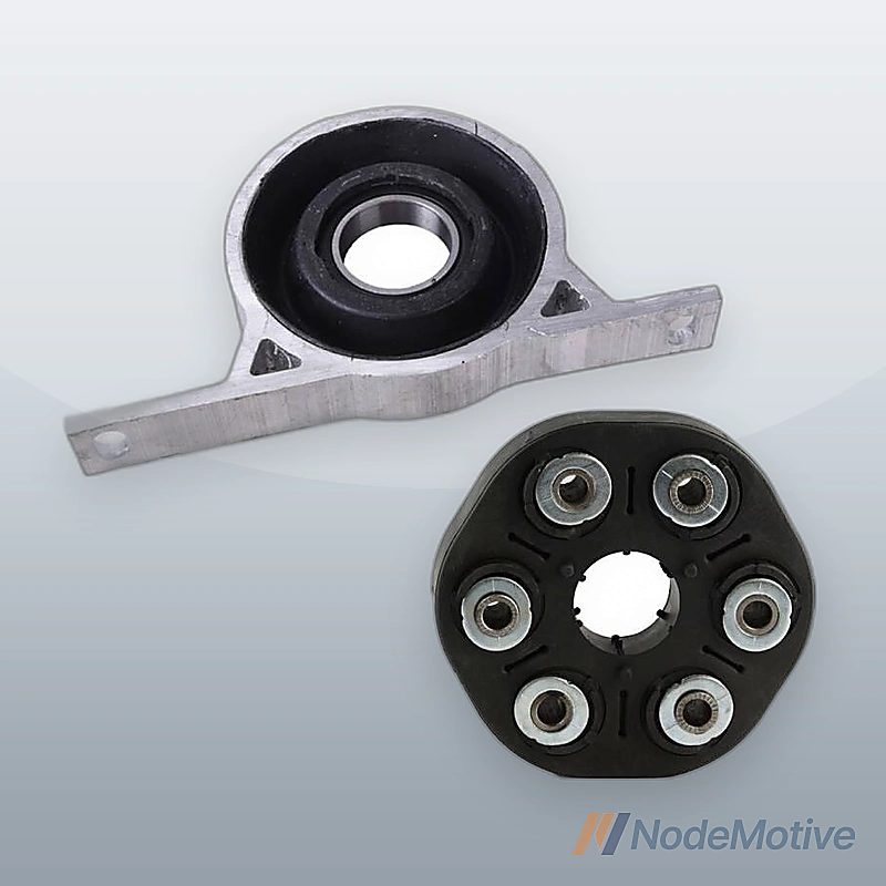 Driveshaft Flex Disc + Center Support Bearing Set for BMW E65 E66 745i 745Li