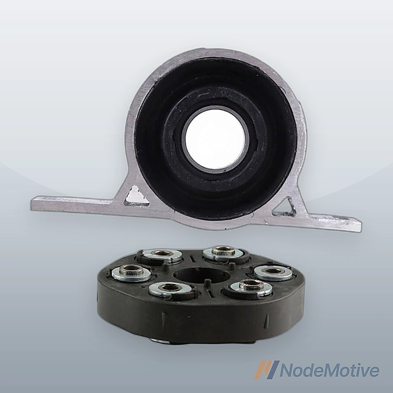Driveshaft Flex Disc + Center Support Bearing Set for BMW E65 E66 745i 745Li