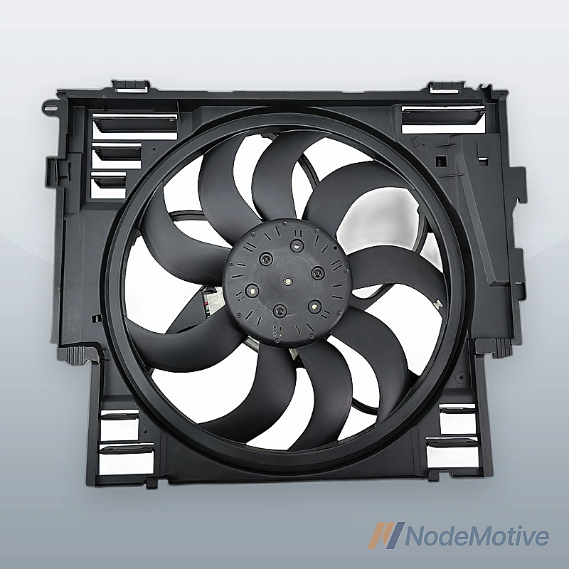 Radiator Cooling Fan Assembly Fits BMW F10 528i 528i xDrive 2012-16